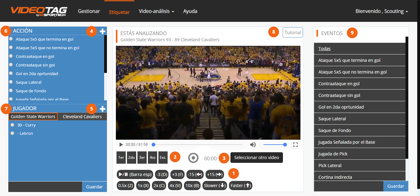 Videotag - etiquetar - descripcion general