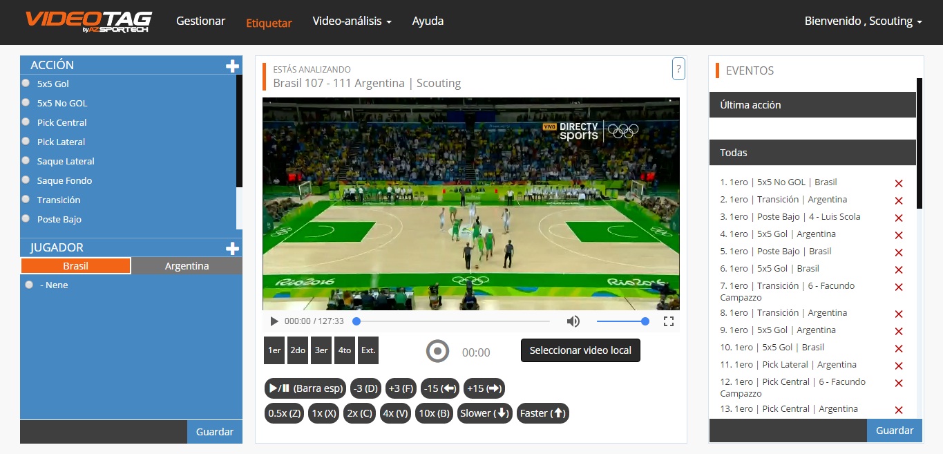 videotag - etiquetar - listo para analizar