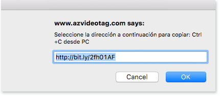videotag - mis compactos - copiar enlace