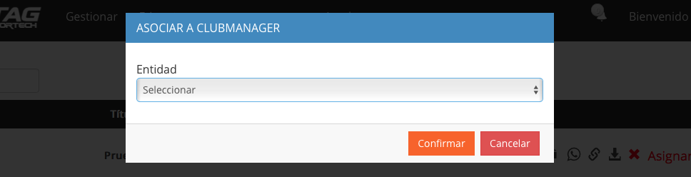 Videotag - Mis Compactos - asociar clubmanager