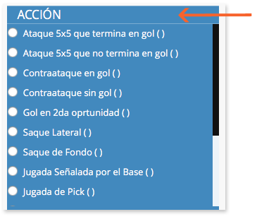 VideoTag - Etiquetado Realtime - accion